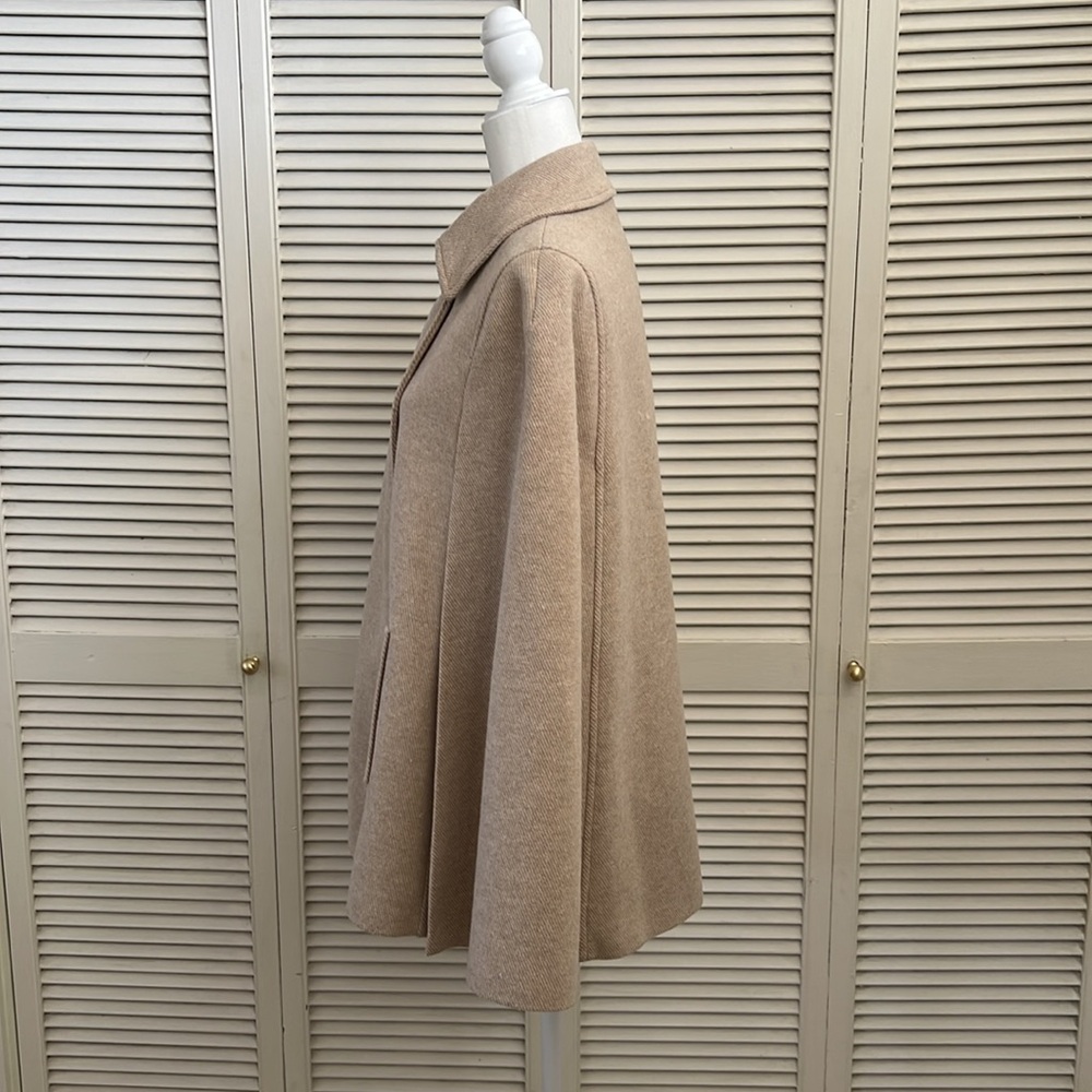 Zara Join Life Cape Poncho Coat Size L NWT - Picture 3 of 9